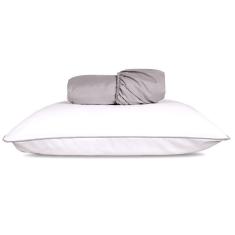 Imagem de Jogo De Lençol Solteiro Linea Percal 200 Fios 2 Peças - Cinza