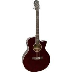 Imagem de Violão Giannini GSF3 CEQ Eletroacústico Aço Translucent Dark Wine Dark Wine [F002]