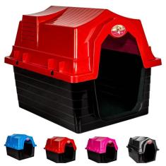 Imagem de Casa Cachorro Número 5 Grande Plástico Casinha Para Cães Pet