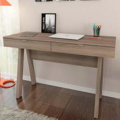 Imagem de Mesa para Computador com 2 Gavetas ME4128 - Tecno Mobili - Carvalho