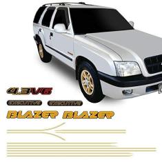 Imagem de Kit Faixa Blazer Executive 2001/2002 4.3 V6 Adesivo 