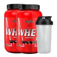 Imagem de Combo 2 Nutri Whey Isolado Concentrado Protein Coqueteleira - Integral