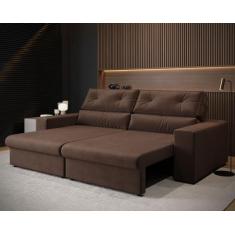 Imagem de Sofá 3 Lugares Athena Assento Retrátil E Reclinavel 2,00M(L) - Cialar