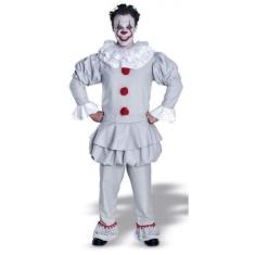 Imagem de Fantasia Palhaço It Adulto Cosplay Pennywise Halloween Circo Macabro Assassino Festa Halloween Noite do Terror Dia das B