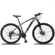 Imagem de Bicicleta Aro 29 Ksw 24 Vel Shimano Freios Disco e Trava/K7, Grafite, 