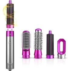 Imagem de Escova Secadora De Cabelo Pente Modeladora 5 em 1