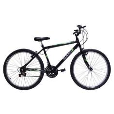 Imagem de Bicicleta Aro 26 Masculina De Passeio 18 Marchas - Saidx, Preto