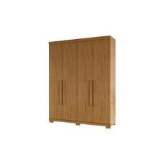 Imagem de Guarda Roupa Casal 4P Fiorella Camaru - Village Móveis