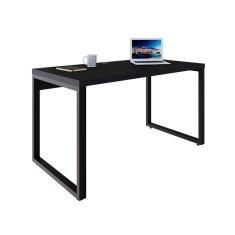 Imagem de Mesa de Escritório Retangular Miguel Preta 135 cm