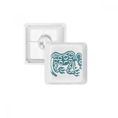 Imagem de Mexico Totems Teclado Mecânico Civilização Antiga Teclado Mecânico PBT Kit de Atualização para Jogos