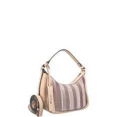 Imagem de Bolsa Hobo Magali com Plissado Bauarte-Feminino