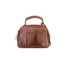 Imagem de Bolsa pequena de couro croco Ruth-Feminino