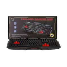 Imagem de Teclado Gaming Tco-801 Usb Laranja Braview