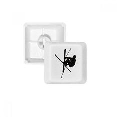 Imagem de Skateboarding Black Sport Outline Teclado mecânico PBT Gaming Upgrade Kit