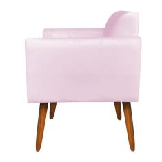 Imagem de Namoradeira Marisa Suede Rosa Bebê