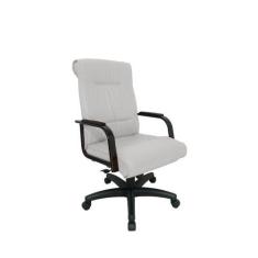 Imagem de Cadeira Diretor Para Escritório Linha Itália Branco - Design Office Mó