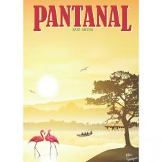 Imagem de Quebra Cabeça Pantanal 98 X 70cm 1014 Peças