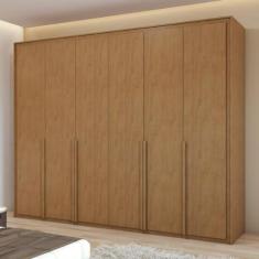 Imagem de Guarda-roupa 6 Portas 6 Gavetas 100% Mdf Imperatore Amêndoa Clean