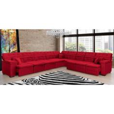 Imagem de Sofá Magno 4.57X4.57M De Canto, Retrátil E Reclinável - Sofisticato