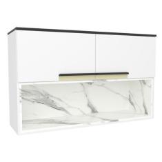 Imagem de Armário Aéreo 120cm 2 Portas 1 Nicho Cozinha Flórida - Herval