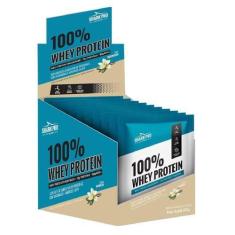 Imagem de Whey Protein 100% Sabor Baunilha 10 Unidades Sachê 40g Shark Pro