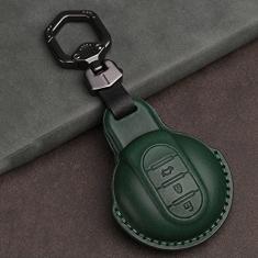 Imagem de Porta-chaves do carro, capa de couro inteligente, adequada para MINI Cooper Clubman Hatchback Countryman F54 F55 F56 F57 F60, porta-chaves do carro ABS Smart porta-chaves do carro