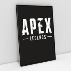 Imagem de Quadro decorativo poster A4 Apex Legends Logo