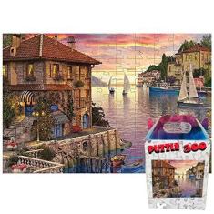 Imagem de Quebra-cabeça 300 peças Barcos no horizonte