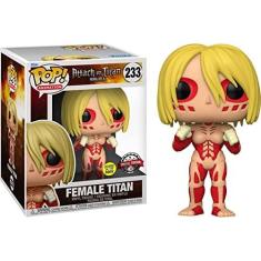 Imagem de Funko Pop Attack On Titan 233 Female Titan Glows in the Dark