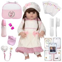 Imagem de Bebê Reborn Baby Alive Corpo 100% Silicone Realista Bonita