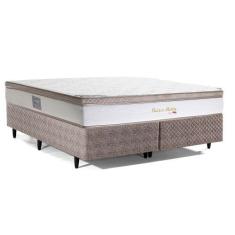 Imagem de Cama Box Queen Herval Pallace Bambu, 71X158x198 Cm, Molas Ensacadas, P
