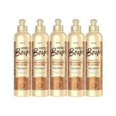 Imagem de Kit 5 Cremes para Pentear Seda Boom Definição Flexível 350ml