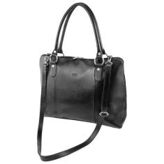 Imagem de Bolsa Feminina JASMIM em Couro Galvani, Preto