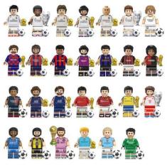Imagem de Boneco jogador futebol blocos de montar escolha - BLOCO DE MONTAR, KRO