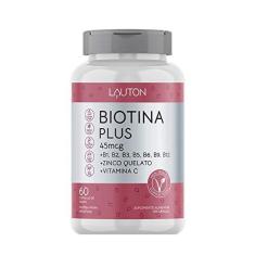 Imagem de Biotina Plus - (45mcg) - 60 Cápsulas - Lauton Nutrition - 1 Pote