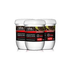 Imagem de Kit 3 Cremes De Massagem Pimenta Negra Termo Ativo 650g Dagua Natural
