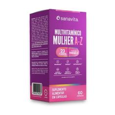 Imagem de Multivitamínico A-z Ômega 3 Dha/epa Sanavita Antioxidante