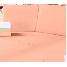 Imagem de Lençol Casal Queen 3 Peças Microfibra Liso  - Relíquias Do Interior