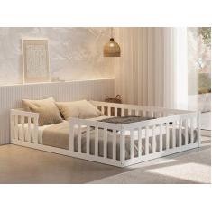Imagem de Cama Montessoriana Queen Com Grade - Nemargi