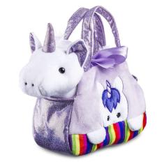 Imagem de Pelúcia Cutie Handbags Unicórnio Roxo Multikids - BR1712