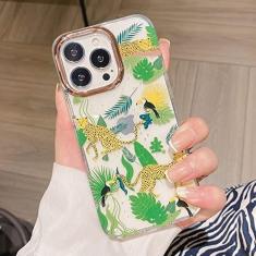 Imagem de Capa de telefone transparente de flores da moda para iphone 11 12 13 pro max xs x xr 7 8 plus se 2020 max capa traseira à prova de choque, 02, para iphone xs