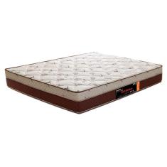 Imagem de Colchão King Mola Ensacada Pro Soft Bamboo (26x193x203) Bege e Marrom