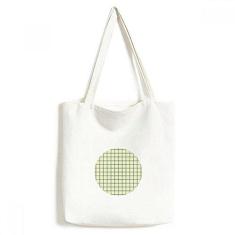 Imagem de Bolsa de lona com estampa decorativa  verde e bolsa de compras casual