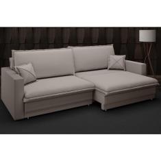 Imagem de Sofá Tango 2,20m sem caixa, Retrátil e Reclinável Velosuede Marrom - netsofas