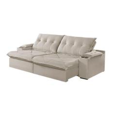 Imagem de Sofá 3 Lugares Retrátil E Reclinável Martins M-163 Com Acessórios Velu