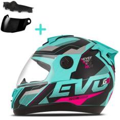 Imagem de Capacete Moto Fechado Pro Tork Evolution G8 Evo Viseira Cristal + Fume