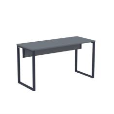 Imagem de Mesa Madeira 1500x600mm M150/60p25tub Grafito/Azul delrei