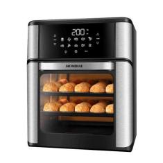 Imagem de Air Fryer Mondial Oven Mini Forno 12 Litros com Assadeiras Até 200ºC 2