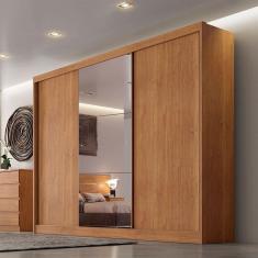Imagem de Guarda Roupa Varsóvia 3 Portas 6 Gavetas  Clic Móveis Cumaru