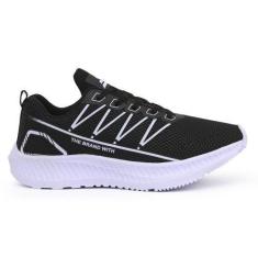 Imagem de Tênis Esportivo Feminino Masculino Cadarço Corrida Moderno Sola Super